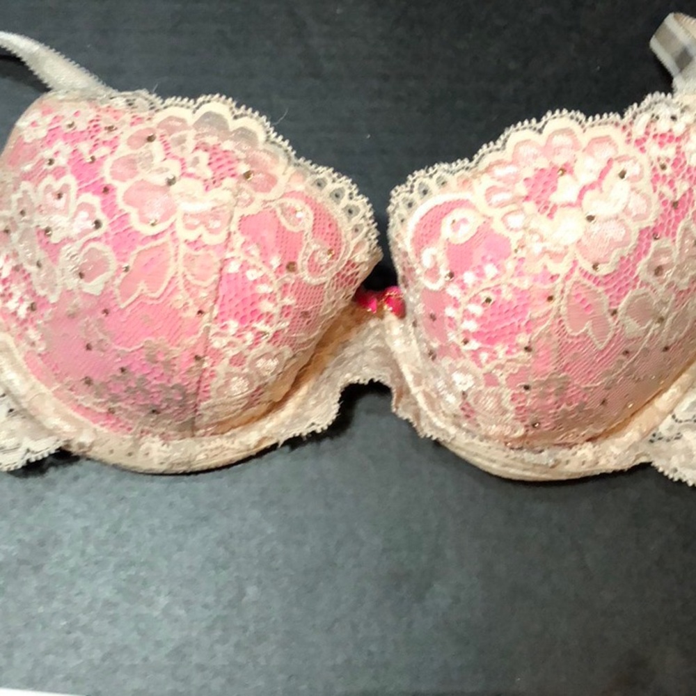 Dream Angel Lined Demi/Demi Buste Double 32B